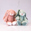 Plush Soft Teddy Bear Dusty Pink - Olive and Fig Hampers and Flowers